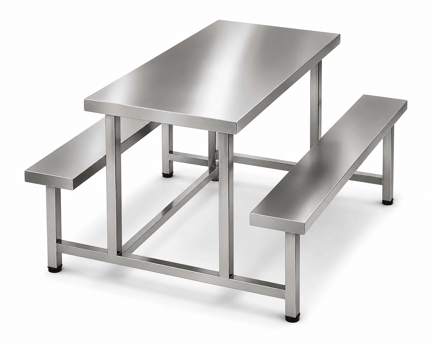DINING TABLE - BENCH TYPE — commercial kitchen equipment by Veecos, Visakhapatnam (Vizag)