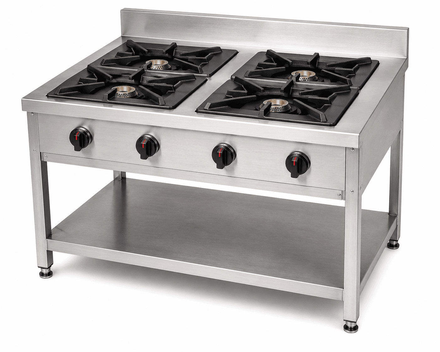 4 BURNER COOKING RANGE — commercial kitchen equipment by Veecos, Visakhapatnam (Vizag)