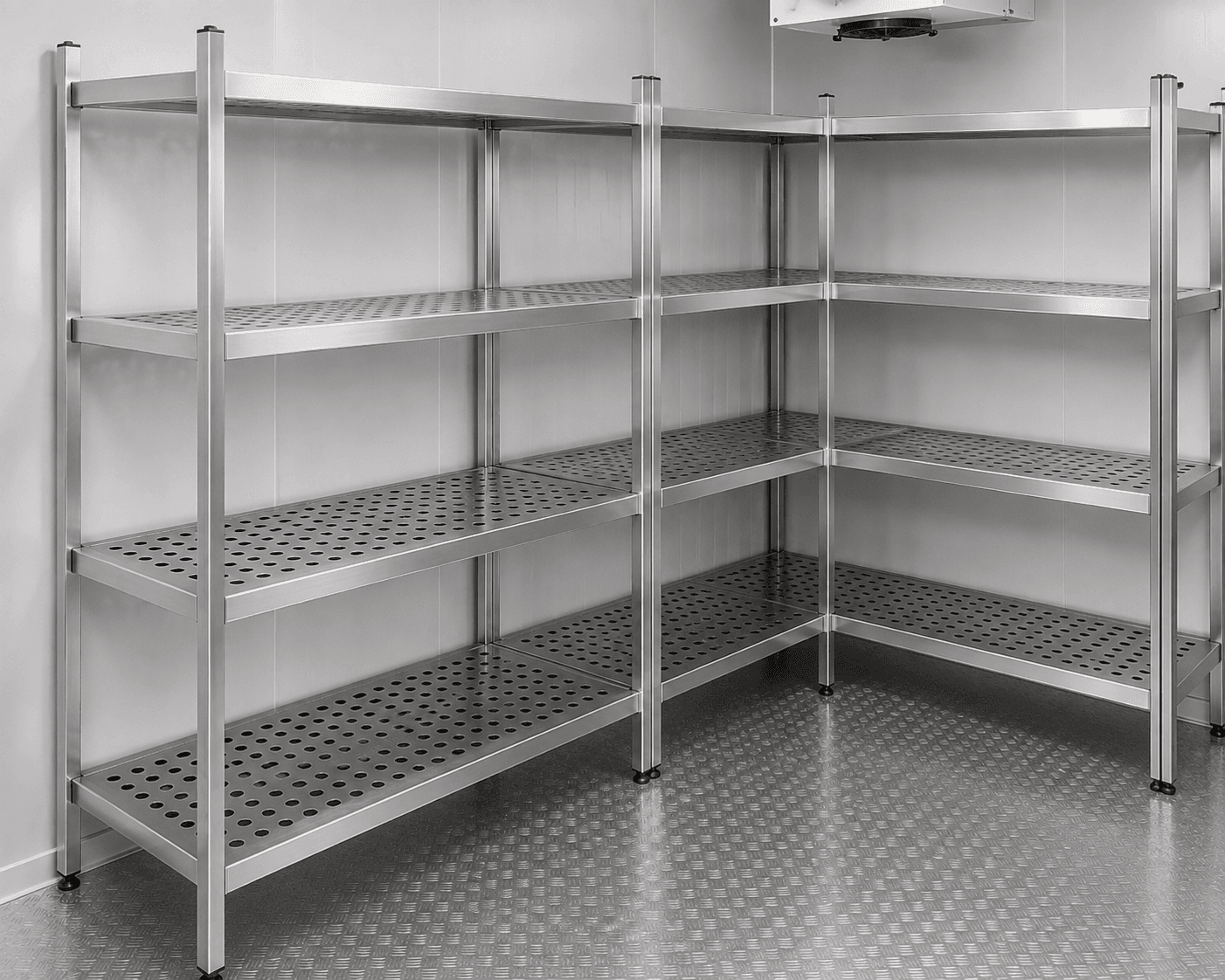 PERFORATED STORAGE RACK — commercial kitchen equipment by Veecos, Visakhapatnam (Vizag)